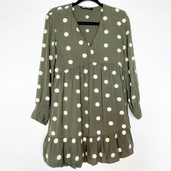 Zara | Dresses | Zara Long Sleeve Polkadot Mini Dress | Poshmark Zara | Dresses | Zara Long Sleeve Polkadot Mini Dress | Poshmark